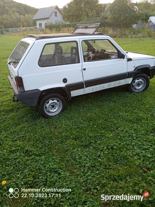 Fiat Panda I 4x4 Kultowy oldtimer cabrio jedyny Karpacz