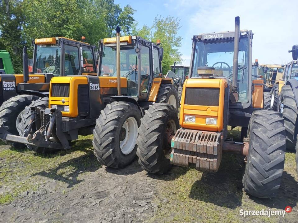 Ciągnik Renault 15554 96r Amortyzacja przedniej osi Czersk