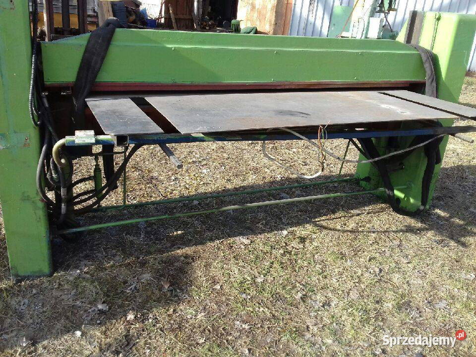 Gietarka do blachy PIESOK