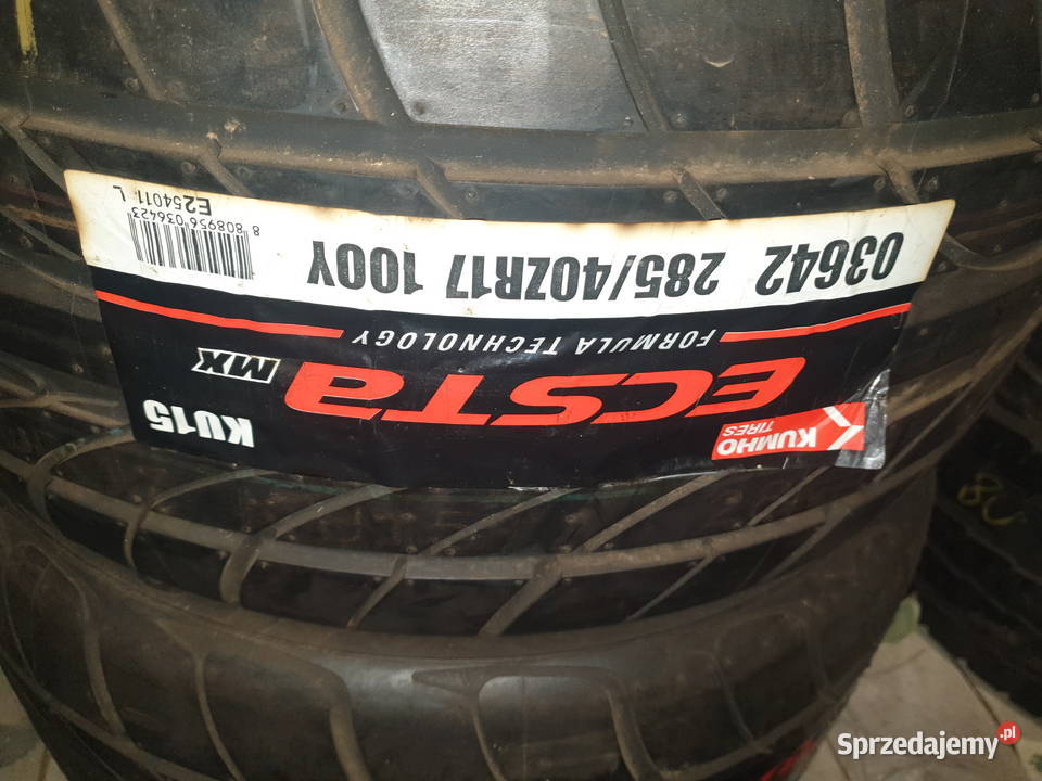 Opony Kumho ECSTAMX 28540ZR17 Opony Dobre Miasto