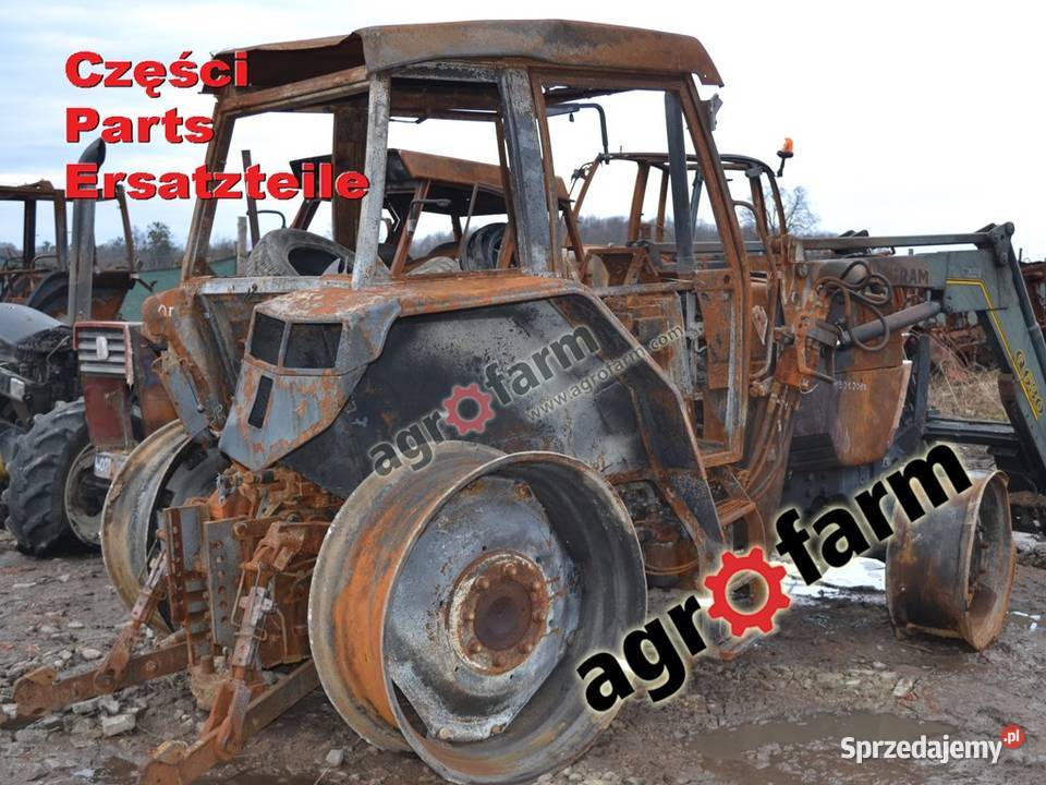 Case 5120 części silnik skrzynia biegów oś