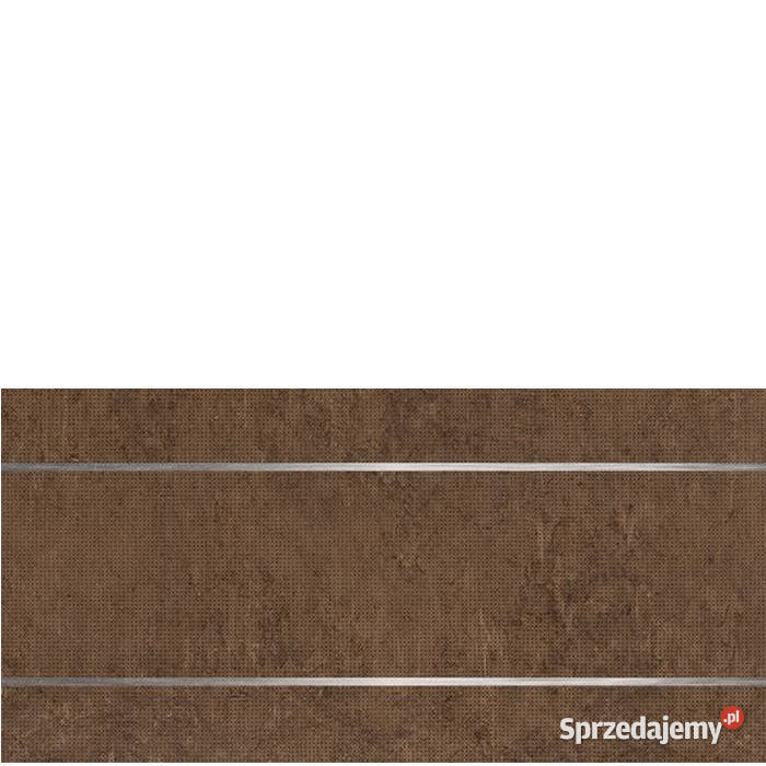 Dekor Ariva brown Inserto Metal 2 Cersanit 29 x Białogard