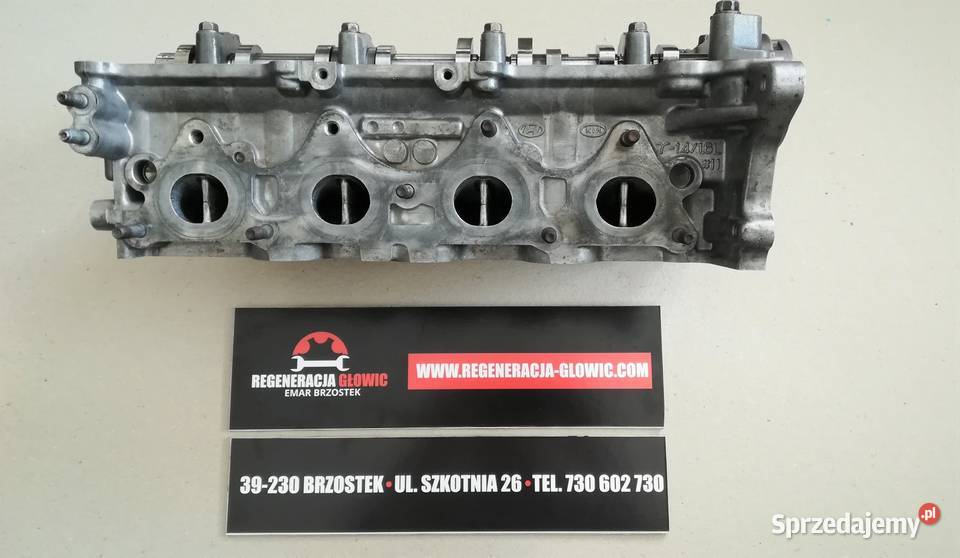 GŁOWICA Hyundai Kia 14 16 16V G4FC i20 i30 Ceed Brzostek