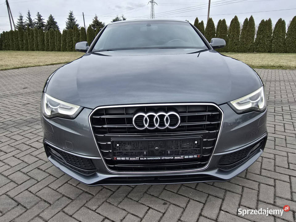 Audi A5 Sportback 18Turbo benz SerwisSLine x2 gniazdo SD