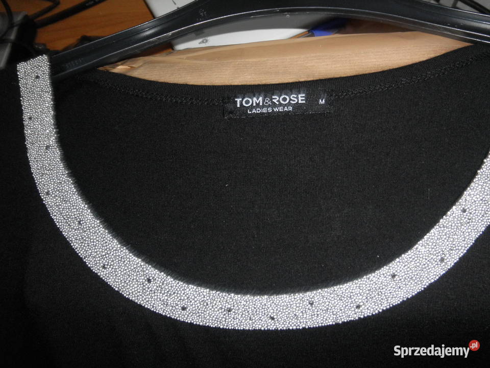 Bluzka czarna czarny pomorskie Gdańsk