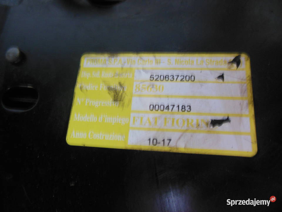 Podnośnik koła FIAT FIORINO PEUGEOT BIPPER Kozy sprzedam