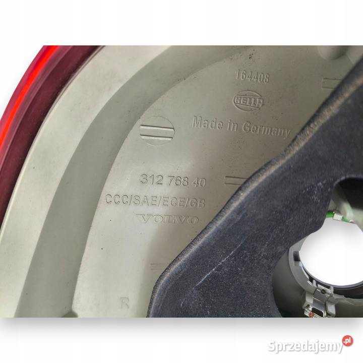LAMPA PRAWA Volvo V70 III XC70 20072013 tylna Lampy tylne Chełm