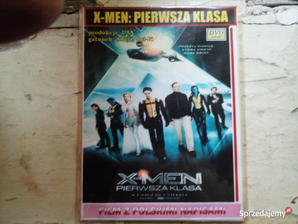 X Men Pierwsza klasa 8 DVD Filmy Warszawa