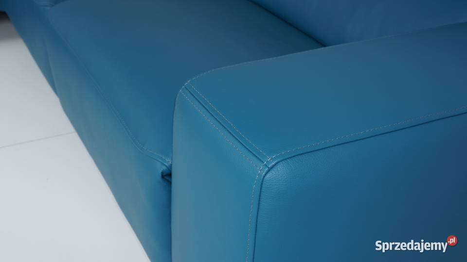 Narożnik Skórzany Metalowe Wysokie Nogi Toruń