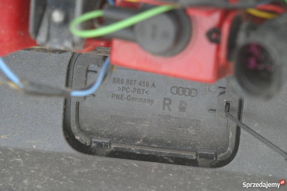 AUDI Q5 LIFT FL SLINE ZDERZAK TYŁ CHROM 0812 osobowe Bieleń