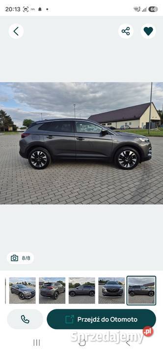 Opel Granland X 2019r Ultimate dolnośląskie Dębina