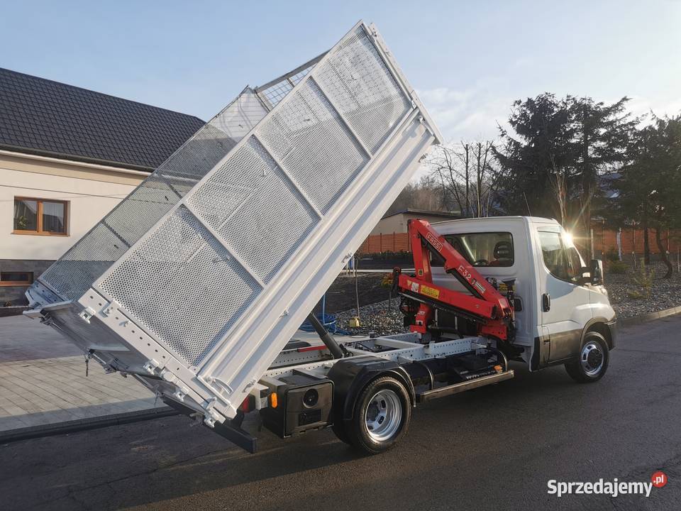 Daily 35C15 Kiper HDS Fassi dzwig 30150 wywrotka 150KM małopolskie Książ Wielki