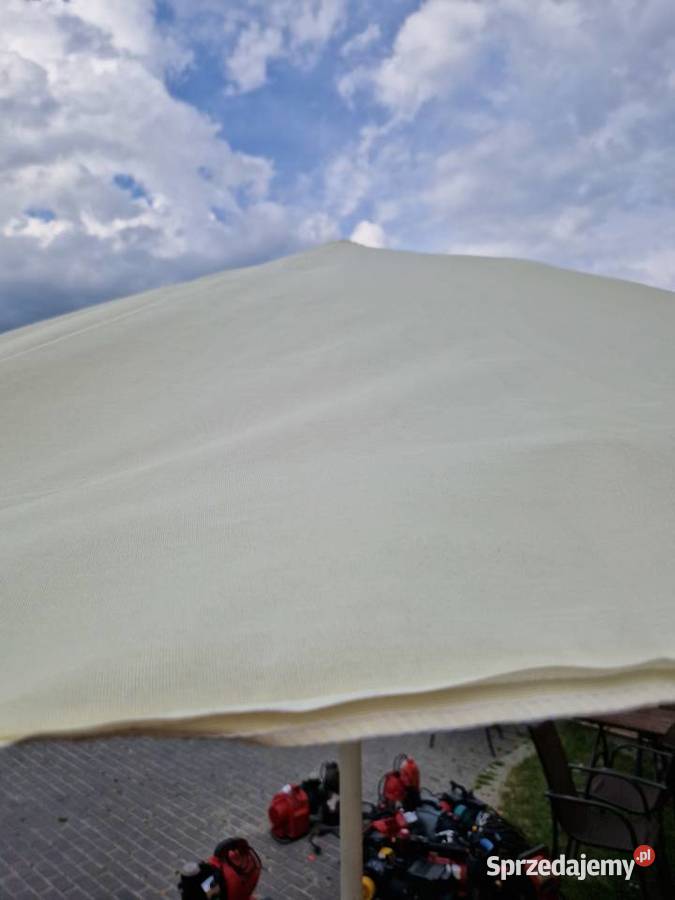 PARASOL OGRODOWY Okrągły 35x 35m SOLIDNY