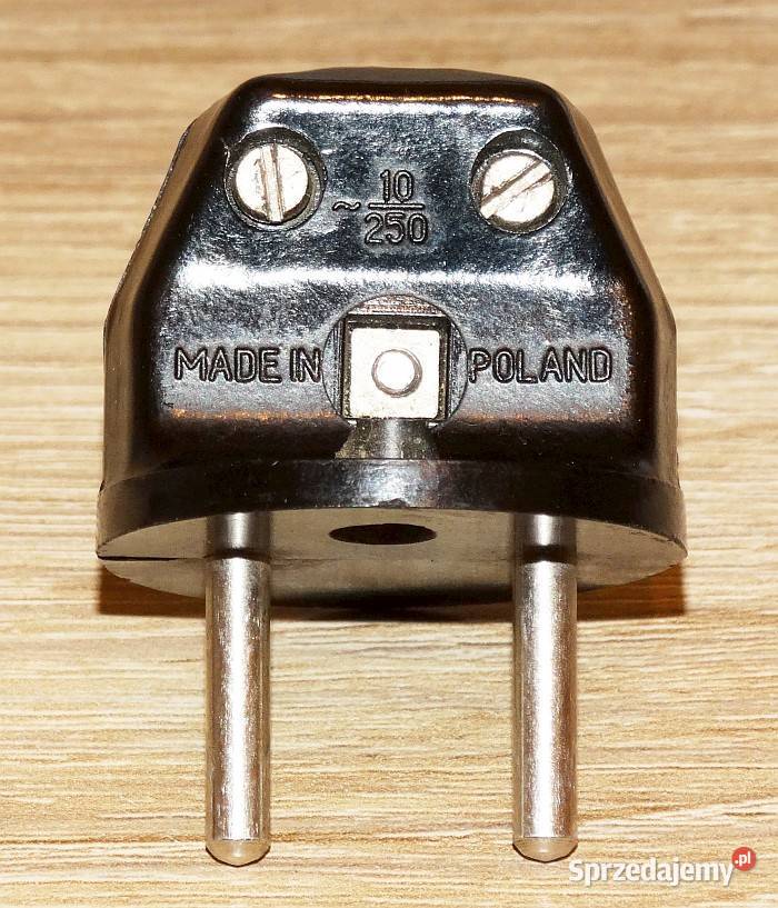 Wtyk wtyczka sieciowa bakelitowa KWE W11 A22 10 śląskie Gliwice sprzedam