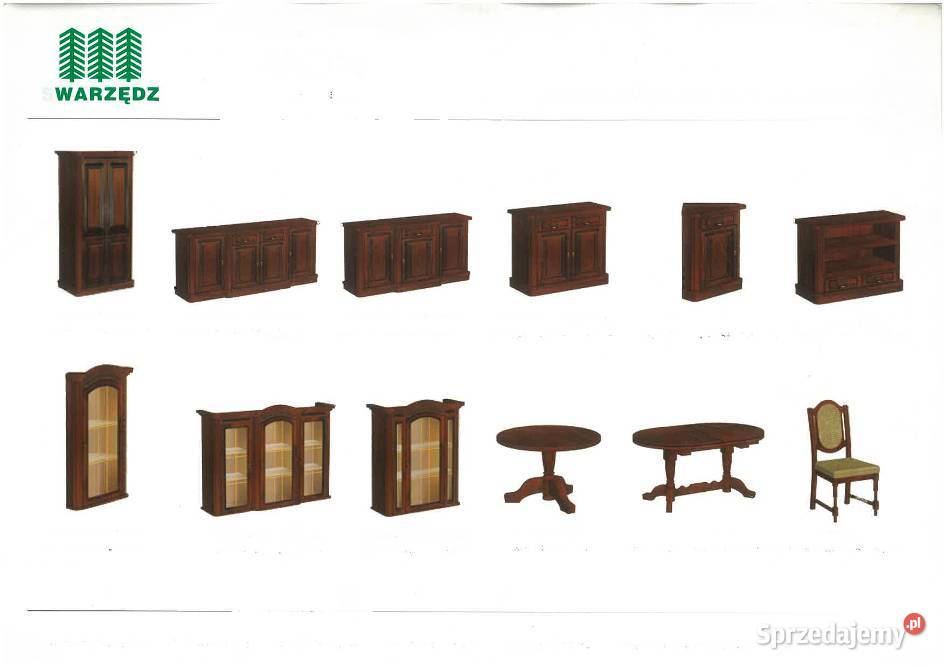 Regały Biblioteczki z pełnego drewna sztuk 3 97cm Brodnica