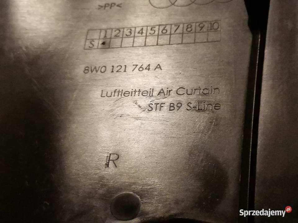 AUDI A4 B9 SLINE 16 PRAWA KIEROWNICA POWIETRZA Międzychód sprzedam