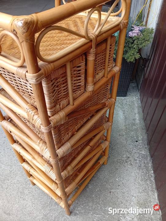 komoda rattanowa z szufladami 576 sprzedam