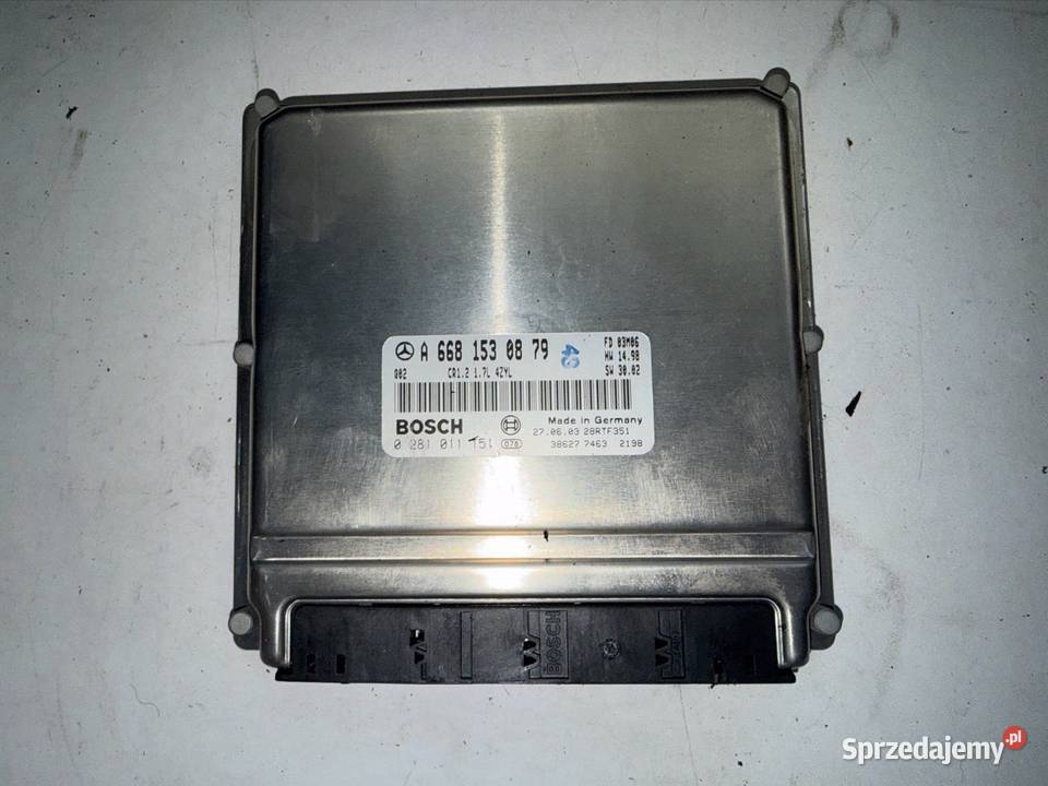 Komputer moduł Mercedes A klasa w168 a170 osobowe Ostrów Wielkopolski