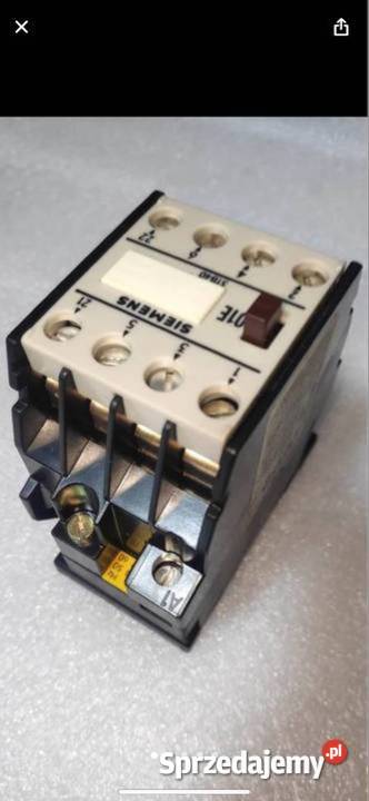 Nowy stycznik Siemens typ 3TB 40 11 0 A cewka