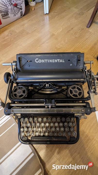 Zabytkowa maszyna do pisania Continental mazowieckie Warszawa