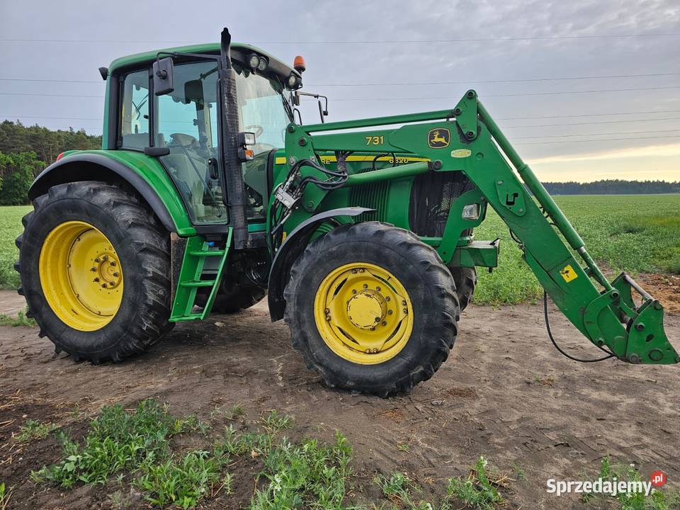 John Deere 6820 z ładowaczem pneumatyka 6920 John Deere Bolesławiec sprzedam