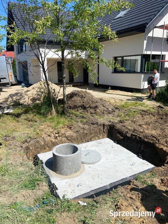 Zbiornik betonowy mały szambo woda deszczowa mazowieckie Warszawa