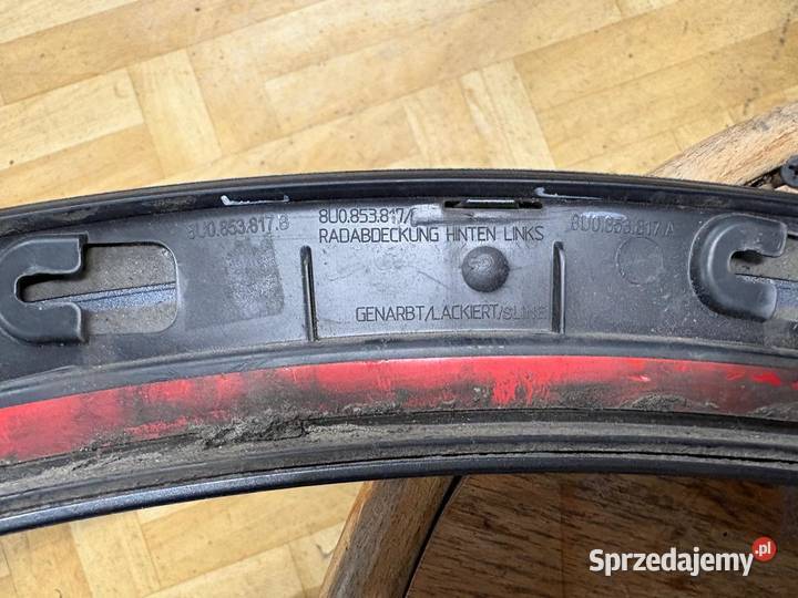 Listwa błotnika tylna lewa AUDI Q3 8U0853817 osobowe Wieliczka sprzedam