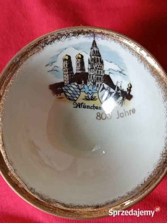 Stare Filiżanki Niemieckie 4 Sztuki