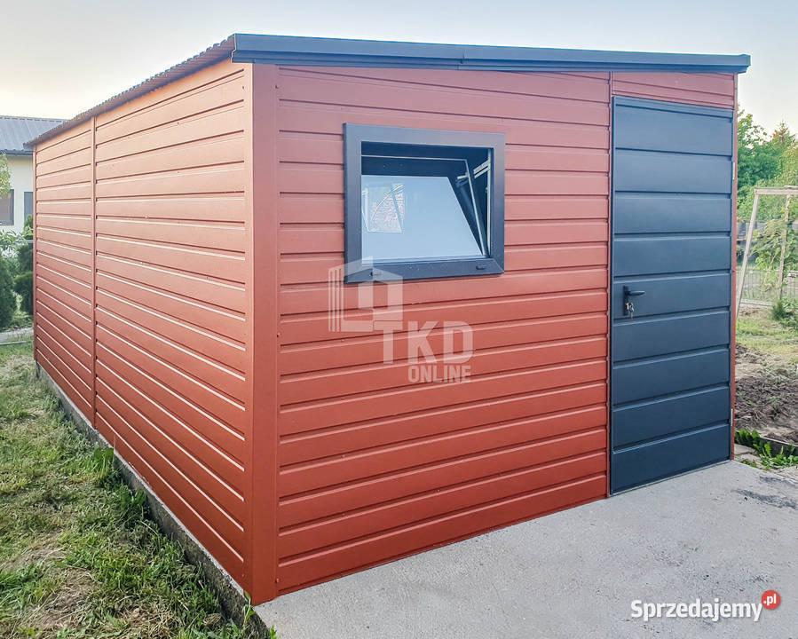 Schowek Domek Ogrodowy 25x4m Drzwi 3x Okno Jasny Pozostałe śląskie Częstochowa