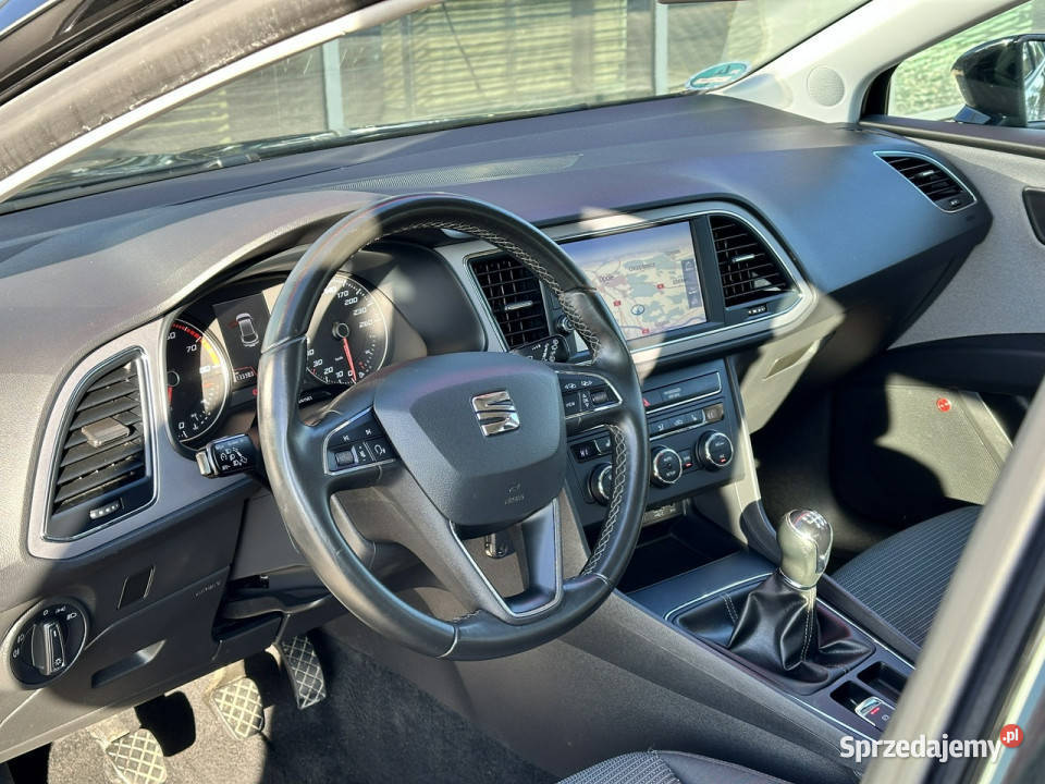 Seat Leon 1Ręka Navi Grzane fotele Czujniki Kąty Opolskie