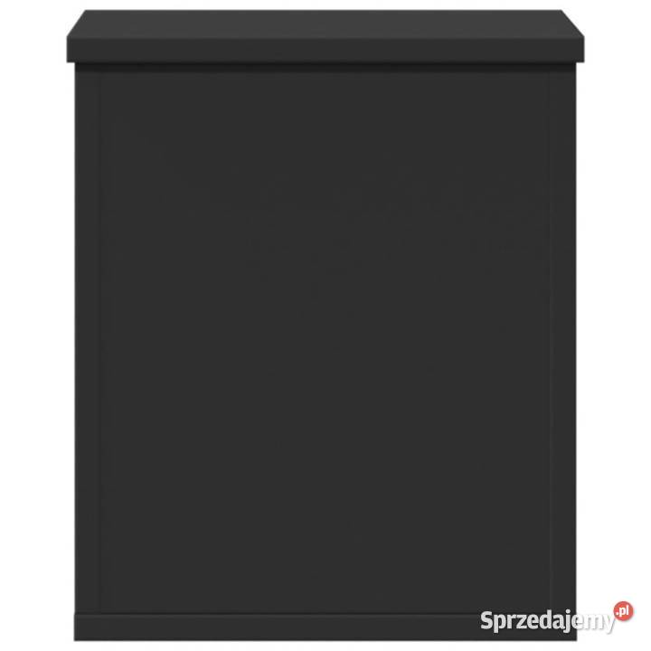 Skrzynia czarna 30x35x35 materiał drewnopochodny mazowieckie Warszawa sprzedam