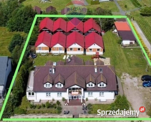 Dom pensjonat z domkami morzem Jarosławiec 5180zł/m2