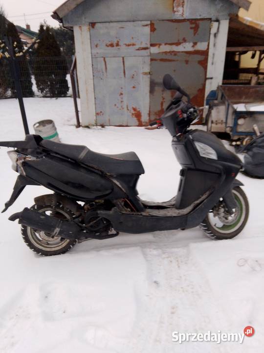 Skuter 80cc czarny Węgrów