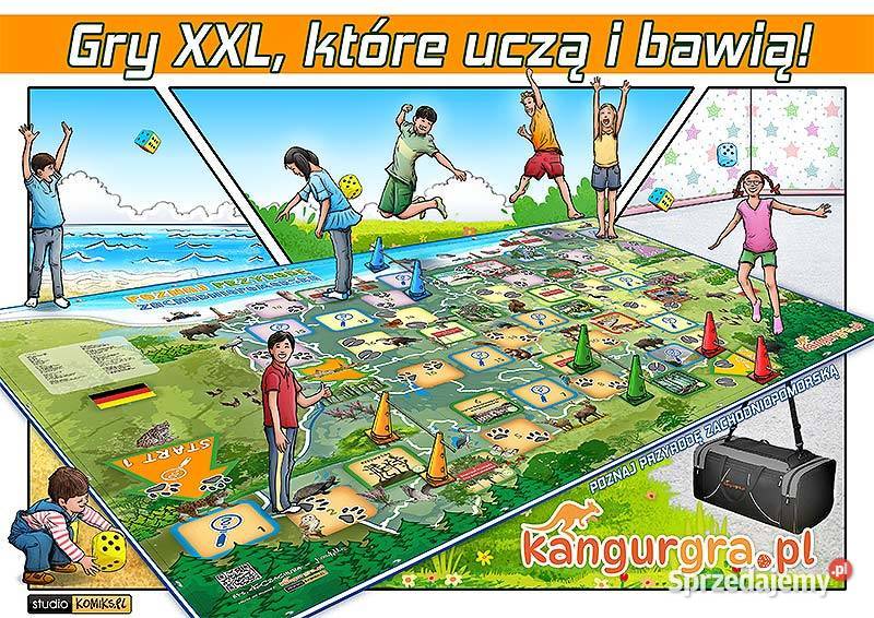 POZNAJ PRZYRODĘ ZACHODNIOPOMORSKĄ eko GRA XXL Edukacyjne Szczecin sprzedam