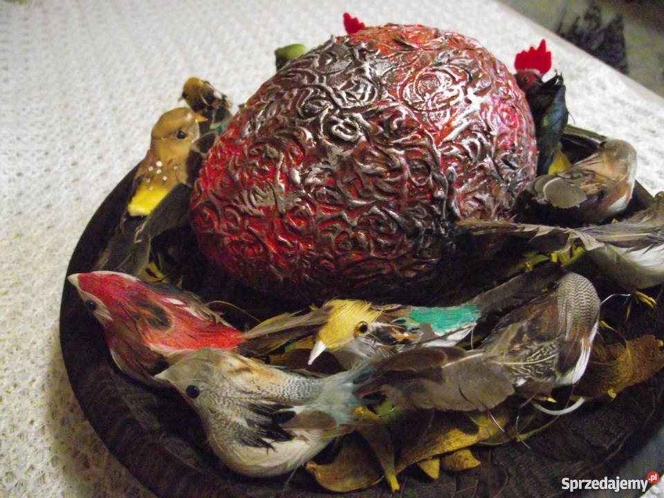 WIELKANOCNE AUTORSKIE PISANKI KRASZANKI sprzedam