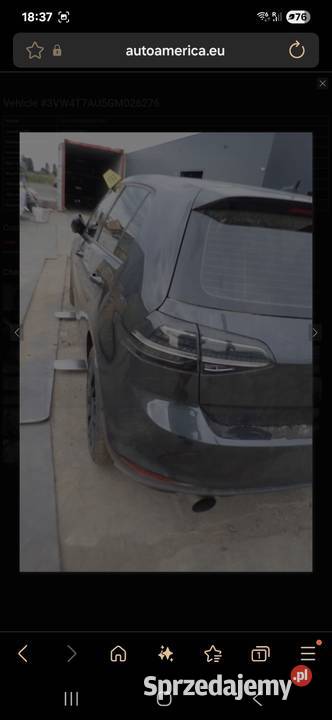 VW Golf 7 VII GTI 2016 Lampy tylne komplet sprzedam
