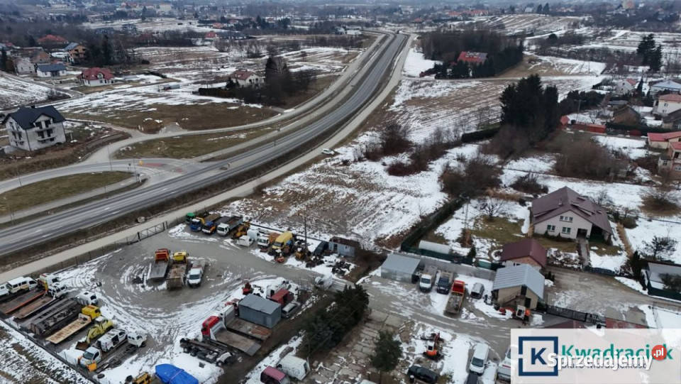 Do sprzedaży działka Jasło 1770m2 asfalt