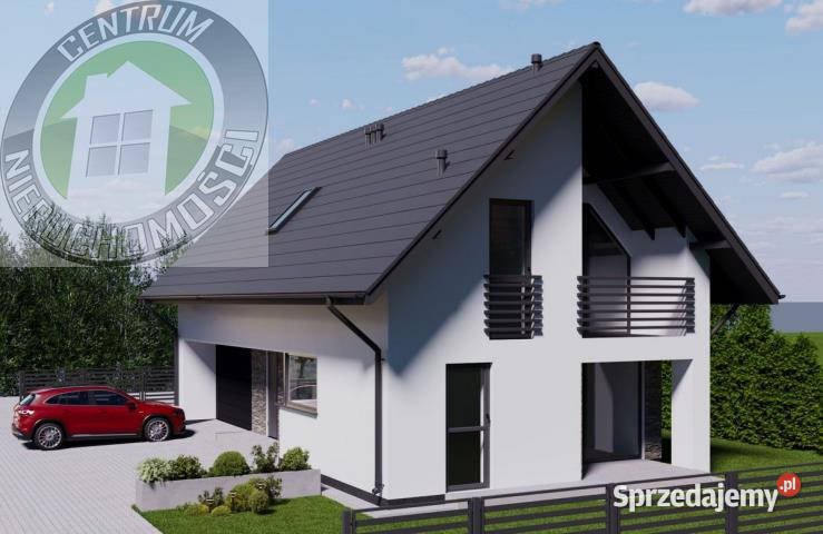 Dom wolnostojący sprzedam Mystków 135m2 do wykończenia