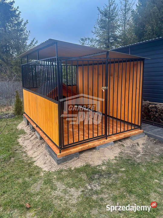 Kojec psów 2x3m Drewniana podłoga ściana Kwidzyn sprzedam