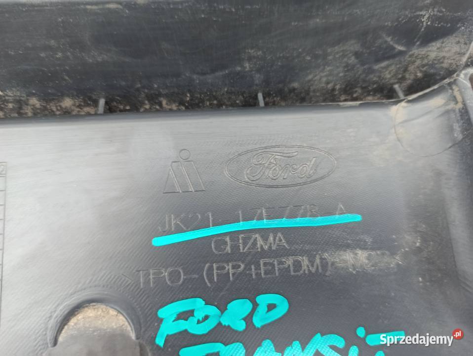 FORD TRANSIT CUSTOM WZMOCNIENIE STELAŻ ZDEŻAKA Bieleń