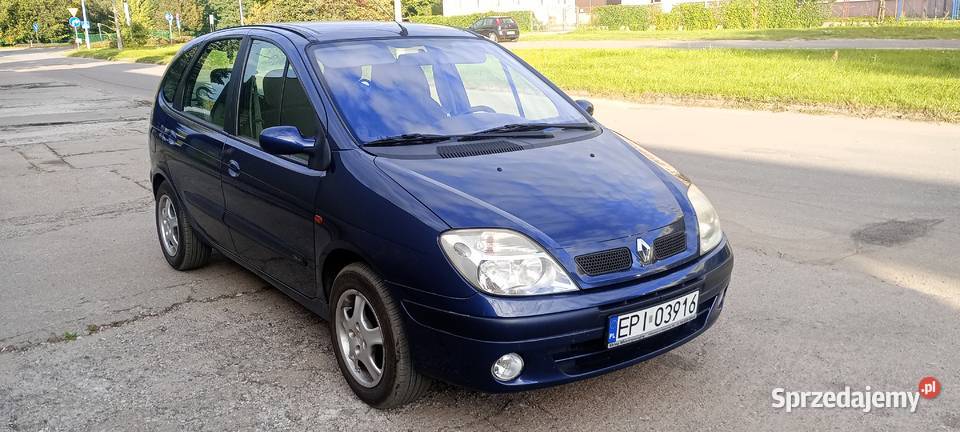 Renault Megane Scenic 18 16 V KLIMATYZACJAHAK granatowy kujawsko-pomorskie