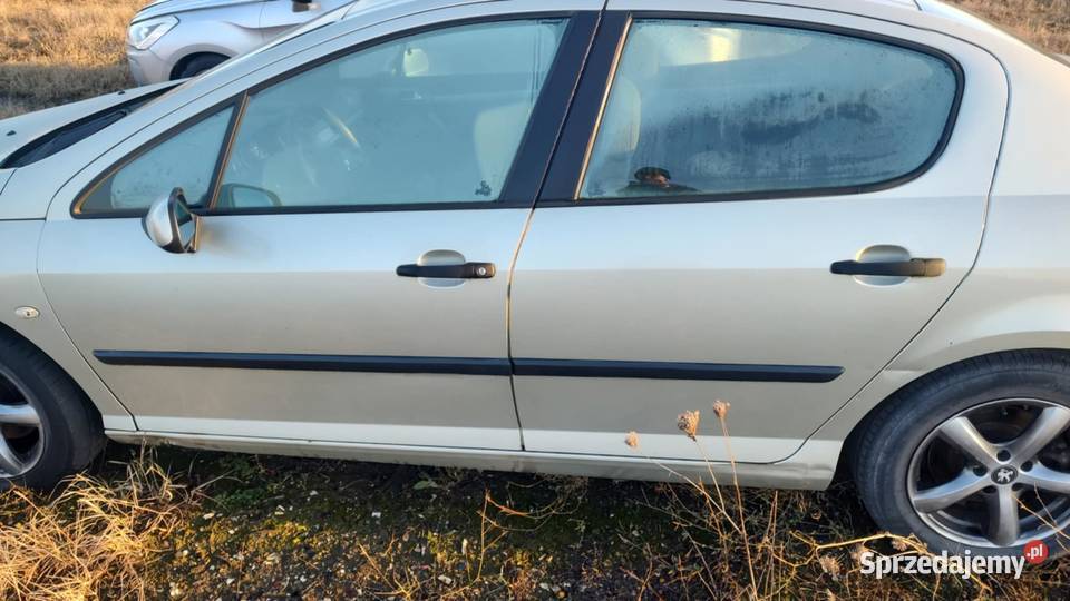 Drzwi kompletne lewe prawe przód tył Peugeot 407 osobowe Książ Wielkopolski sprzedam