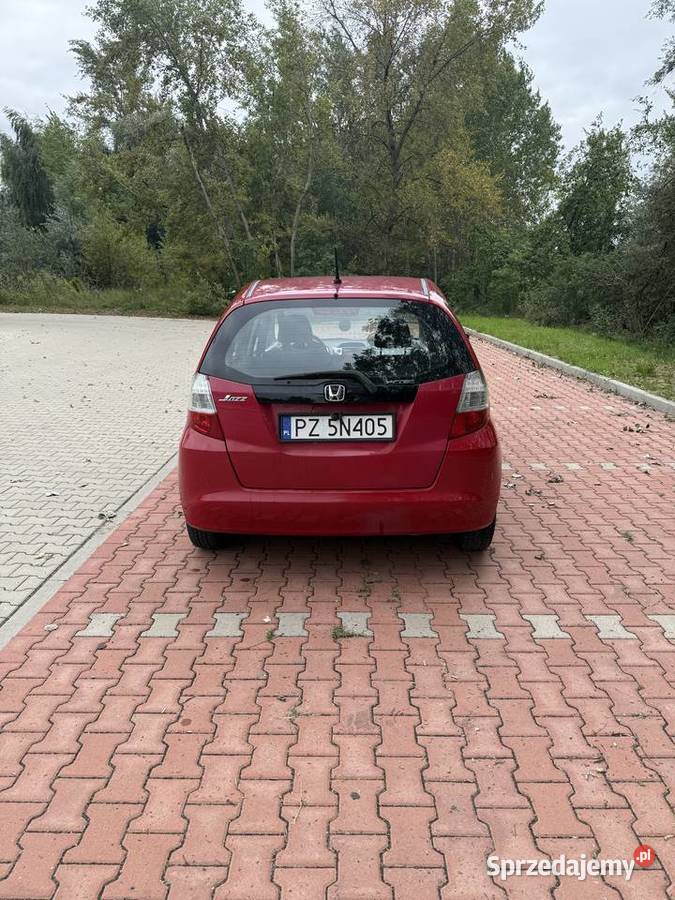 Honda Jazz 12 VTEC 2009 LPG Klimatyzacja Poznań