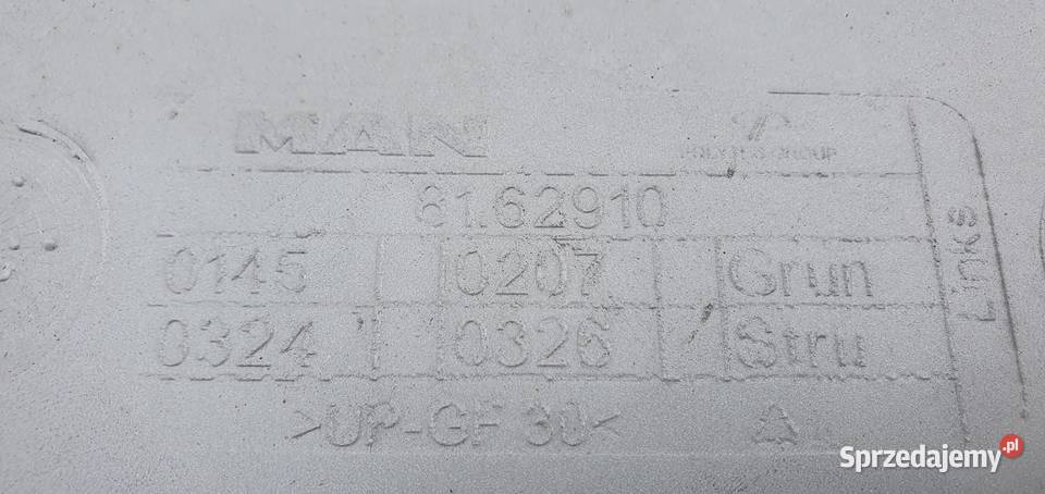 MAN TGX TGA OWIEWKA SPOJLER KABINOWY LEWY RAL lubuskie sprzedam