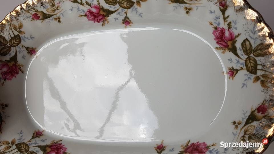 Porcelanowy półmisek salaterka owalna Iwona Porcelana i szkło Dąbrowa Górnicza