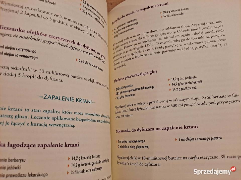 NAJSKUTECZNIEJSZE RECEPTURY Z ZIOŁOWEJ APTEKI małopolskie Kraków