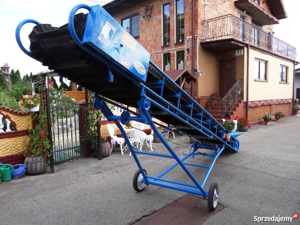 Taśmociąg przenośnik podajnik taśmowy 65m łódzkie sprzedam