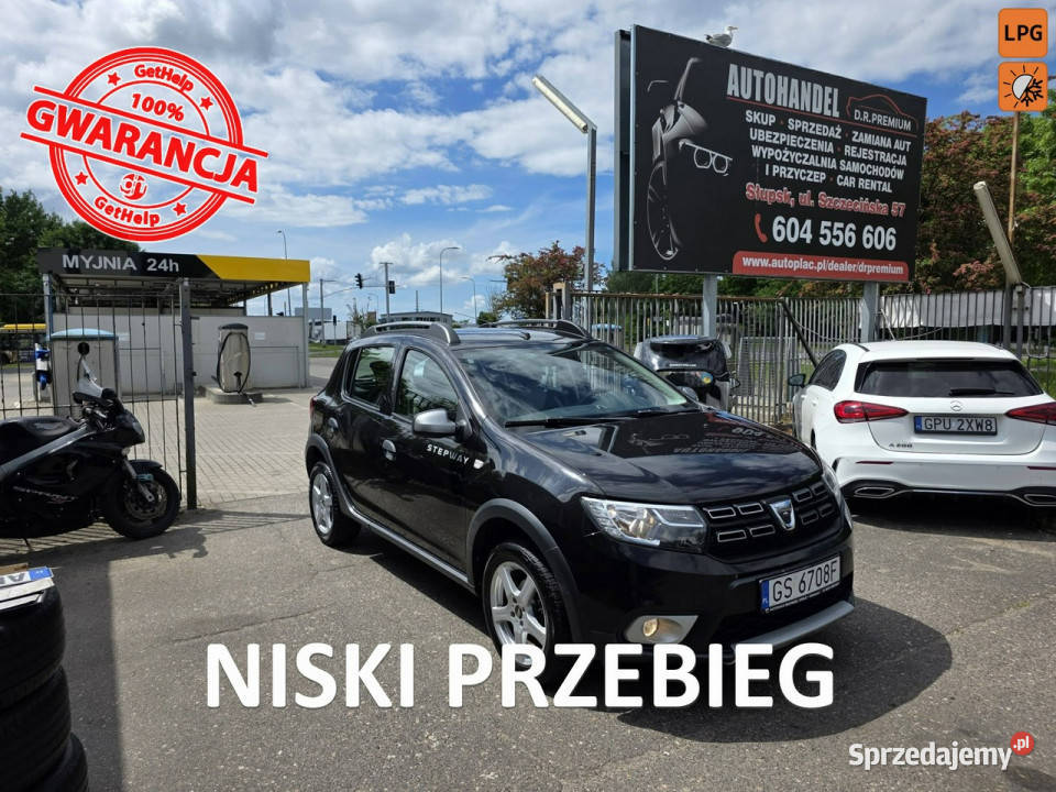 Dacia Sandero Stepway 09 TCE LPG 90 Klimatyzacja Słupsk
