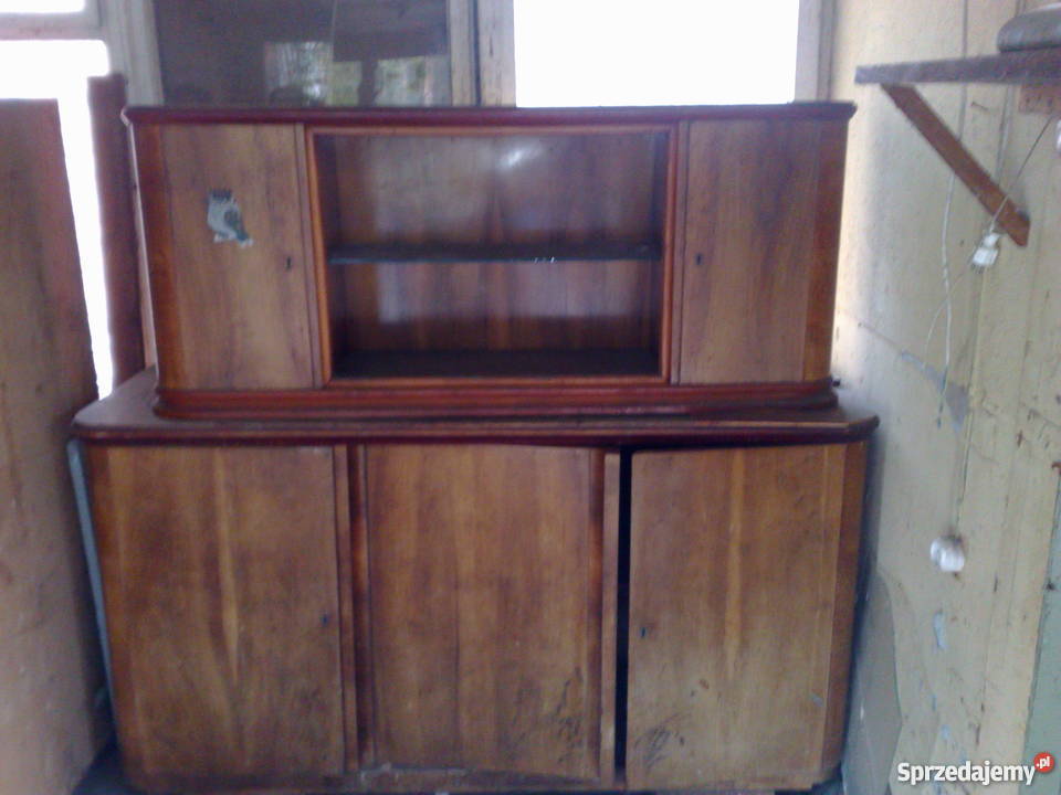 toaletka przedwojenna i kredens 2 czesciowy