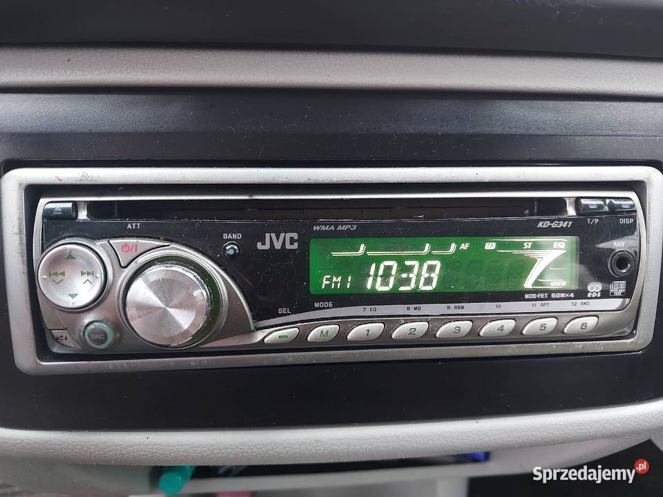 RADIO SAM JVC KDG341 4X50W MP3 mazowieckie Kołbiel